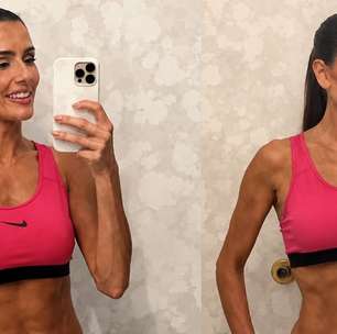 Deborah Secco, aos 46 anos, deixou a academia para treinar em casa; especialista reforça eficácia: 'Quando o treino deixa de ser um sacrifício logístico, a constância aparece'