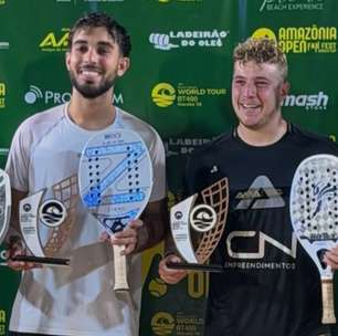 Brasileiros Giovanni Cariani e Daniel Mola são campeões do Amazônia Open em Marabá