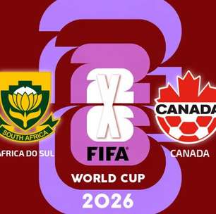 África do Sul x Canadá, AO VIVO, com comentários e estatísticas a partir das 15h
