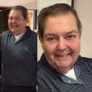Faustão reaparece sem cadeira de rodas em aniversário da esposa e estado de saúde do apresentador surpreende. Veja!
