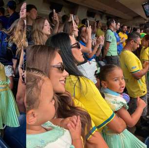 Tensão, emoção e celebração: Bruna Biancardi mostra como acompanhou a vitória do Brasil sobre o Japão