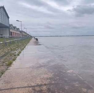 Possível elevação do Guaíba coloca Porto Alegre em alerta