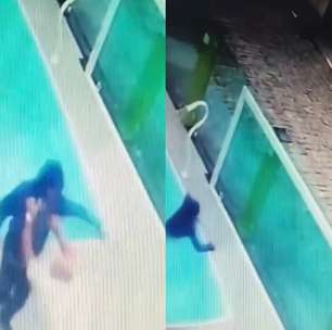 Homem reage e joga ladrão em piscina após ter casa invadida em Santa Catarina