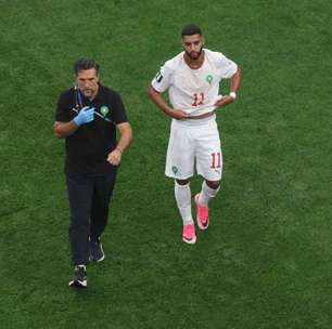Artilheiro do Marrocos deixa campo chorando e preocupa para sequência do Mundial