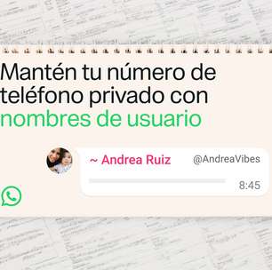 Nomes de usuário do WhatsApp estão começando a chegar: veja como reservar o seu