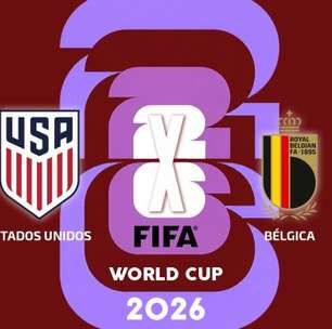 Estados Unidos x Bélgica, com comentários e estatísticas a partir das 20h