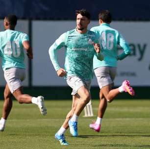 Dupla uruguaia se reapresenta após a Copa do Mundo e treina no Palmeiras