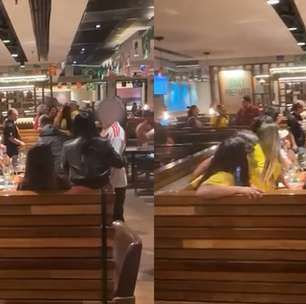 Homem saca arma em discussão durante transmissão do jogo do Brasil em shopping de SP