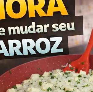 Arroz mineirinho completo e bem temperado com linguiça e bacon, feito numa panela só