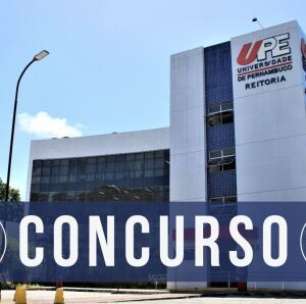 UPE terá concurso público com 169 vagas; edital será publicado em breve