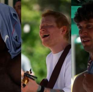 Show de Ed Sheeran para a seleção da Inglaterra viraliza por reação 'apática' do elenco