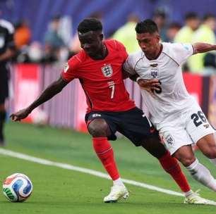 Saka, da Inglaterra, diz estar 100% fisicamente na Copa: "Me sinto pronto"