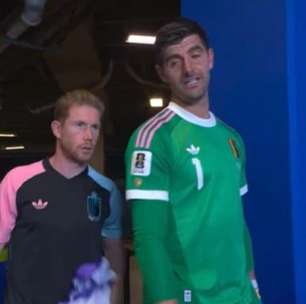 Esposas de Courtois e De Bruyne indicam fim de desentendimento entre jogadores belgas
