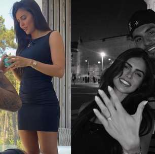 Em Portugal, Gabriel Medina surpreende Isabella Arantes com pedido de casamento: 'Ela disse sim'