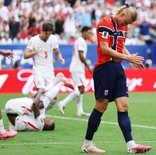 Técnico da Noruega diz por que substituiu Haaland na prorrogação: "Esgotado"