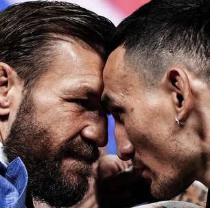 Max Holloway revela o que disse ao árbitro após lesão de Conor McGregor no UFC 329