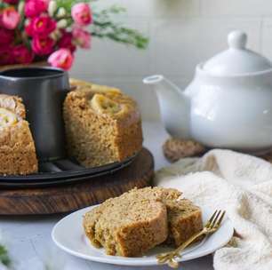 Bolo de banana sem açúcar: receita prática e saudável no liquidificador