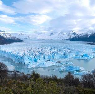Geleira Perito Moreno apresenta sinais de derretimento recorde em imagens de satélite
