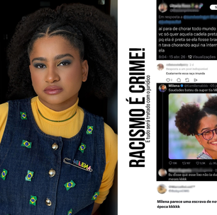 Tia Milena denuncia ataques racistas após reencontro com Samira e desabafa nas redes sociais
