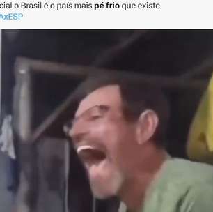'O brasileiro é o Mick Jagger dessa Copa'; Suposto azar da torcida brasileira vira meme nas redes sociais