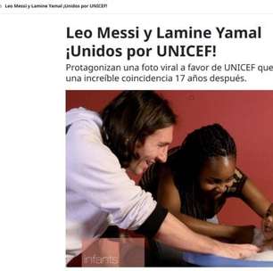 Messi e Lamine Yamal decidem a Copa 17 anos após foto viral
