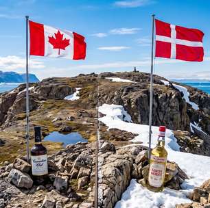 Nem bombas, nem tiros: a guerra bizarra onde Canadá e Dinamarca usavam garrafas de uísque e bandeiras para provocar um ao outro