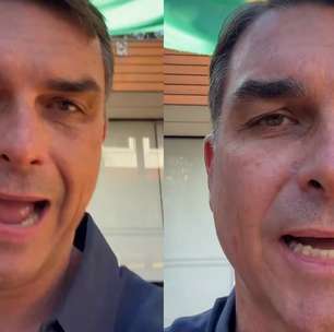 Com 'tapas' na câmera, Flávio Bolsonaro volta a culpar Lula por tarifas: 'Tanto provocou que conseguiu'