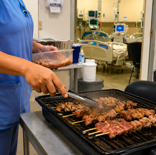 Técnica de enfermagem é demitida por justa causa por fazer churrasco dentro de hospital