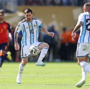 Argentina passa 90 minutos sem finalizar na decisão da Copa
