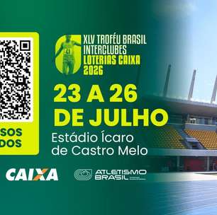 Troféu Brasil de Atletismo terá entrada gratuita, mas público precisa se inscrever