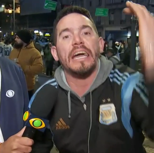 Repórter da Band é vítima de racismo em frente às câmeras na Argentina