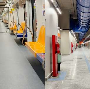 Trens com operação manual e apenas 6 estações: como está a Linha 6-Laranja do metrô de São Paulo