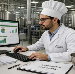 O engenheiro de alimentos usa mais planilhas do que panelas