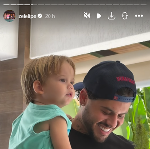 Zé Felipe se desculpa após polêmica envolvendo vídeo com o filho