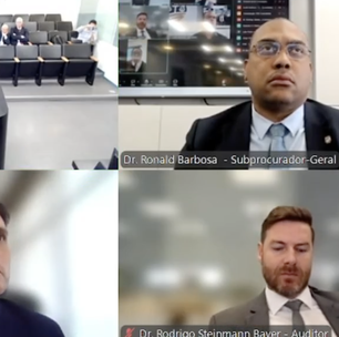 Internacional usa áudio 'fake' da cabine do VAR criado por perfil de paródias em julgamento no STJD; ouça