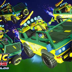 Sonic Racing: CrossWorlds ganha DLC das Tartarugas Ninja