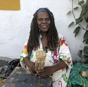 Ela aprendeu cestaria com a prima no quilombo e faz sucesso no RJ há 30 anos: 'Está no meu sangue'