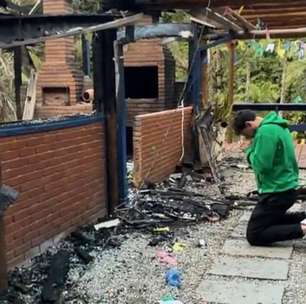 Ex-goleiro do Corinthians tem casa destruída por incêndio