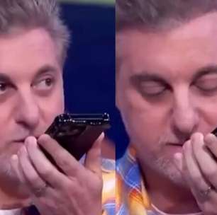 Luciano Huck surpreende com reação ao ter 'Domingão' interrompido com ligação da filha