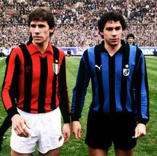 Eterno rival do Milan, Internazionale presta homenagem a Baresi com "foto família"