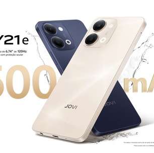 JOVI lança smartphone intermediário com 4G e câmera de 50 MP