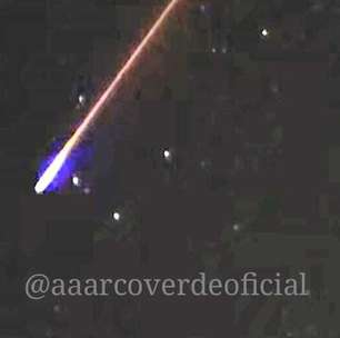 Chuva de meteoros é vista no céu de Pernambuco; veja fotos
