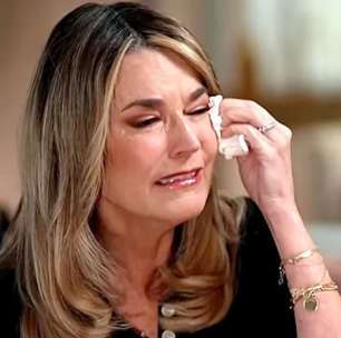 Apresentadora vive rotina de choro e riso na TV com a mãe desaparecida há 6 meses