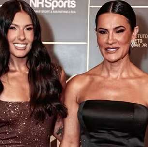 Rosto diferente de Ana Castela e sua mãe sarada roubam a cena no leilão do Neymar: 'Estranha'