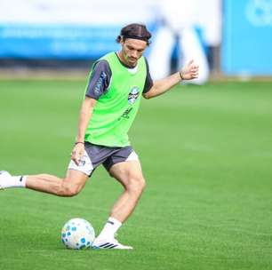 Novo reforço já treina, mas ainda não está liberado no Grêmio