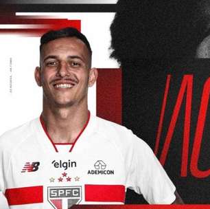 São Paulo anuncia a contratação do lateral Iago, ex-Bahia