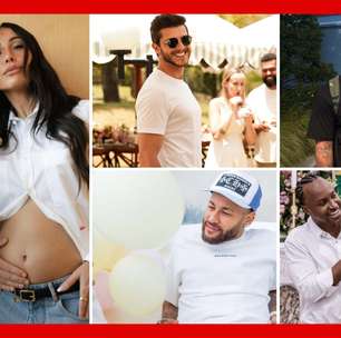 Dia dos Pais: veja looks de papais famosos em chá de bebê, batizado e aniversários