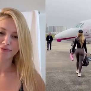 Ignorando as críticas, Virginia lamenta não poder usar jatinho para treinar: 'É diferente'