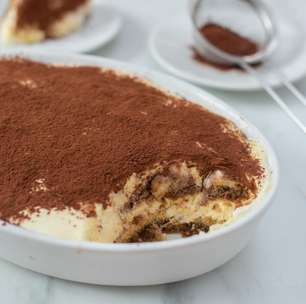 Receita de tiramisù vegano com chia: fácil e sem forno