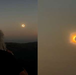 Guitarrista do Queens acompanha eclipse solar total na Espanha: 'Lindo, lindo'